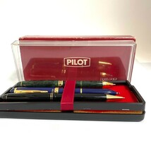 １円スタート PILOT パイロット ボールペン シャープペンシル　３本セット　custom67 EXect　箱付き_画像1