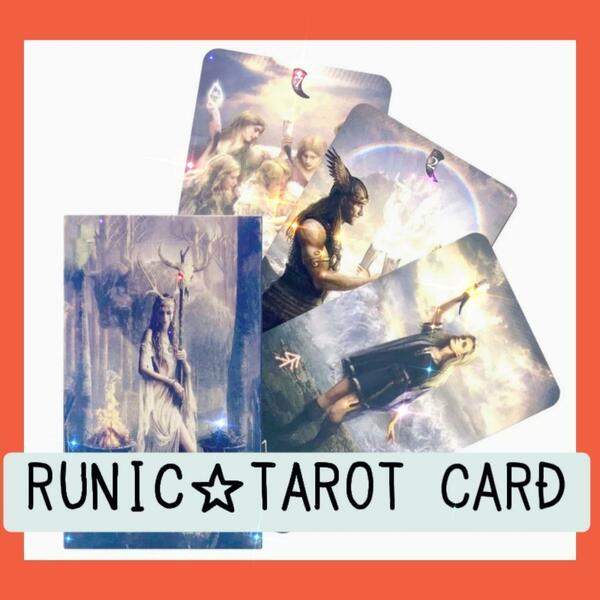 【新品】RUNIC TAROT　珍しい！ルーン文字のタロットカード