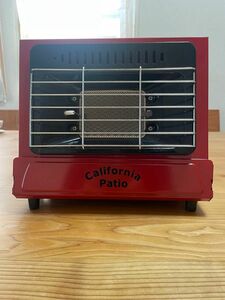 カリフォルニアパティオ　アウトドアヒーター　Californiapatioレッド セラミックヒーター ガス赤外線ストーブ 暖房器具