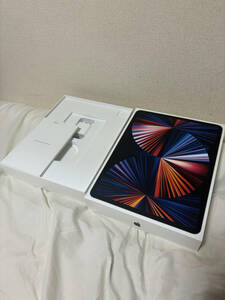 [ прекрасный товар * бесплатная доставка ]iPad Pro 12.9 дюймовый no. 5 поколение Wi-Fi 128GB Space серый 