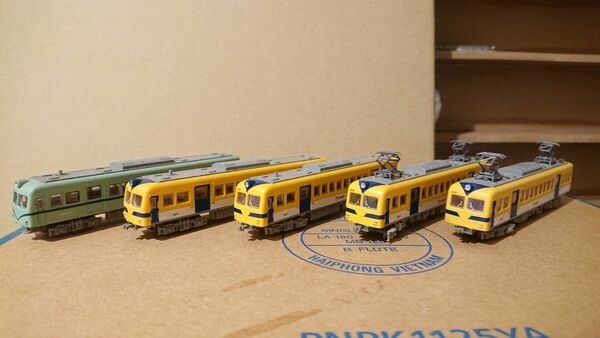 鉄道コレクション　一畑電車　南海電車　Nゲージ　鉄道模型　中古品 　3000系　21000系　合計5両。