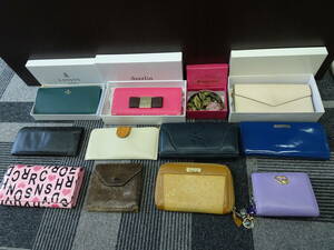 ジャンク 財布 等 大量 おまとめ LANVIN dazzlin 長財布 二つ折り財布 カードケース 中古品 激安1円スタート