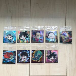 ドラゴンボール 超戦士シール ウエハース 超4 孫悟空 フリーザ Dr.ヘド ガーリック 孫悟飯 孫悟天 ボージャック パン