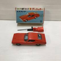 昭和レトロ　⑩フォードGT ダッシュカースター社製　1970年激レア品ミニカー_画像1