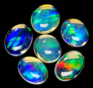 ^. summarize natural water opal top class 9.57ct Mexico production loose gem jewelry jewelry