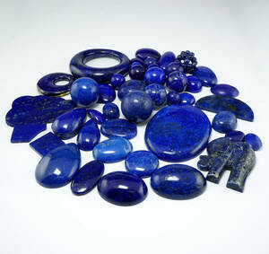 * natural lapis lazuli other color stone top class 103g loose gem jewelry jewelry