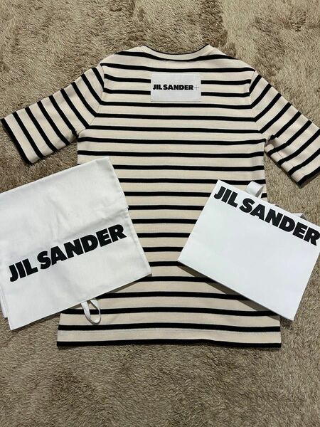 JIL SANDER ジルサンダー　ボーダーTシャツ　美品 カットソー　【値下げしません】