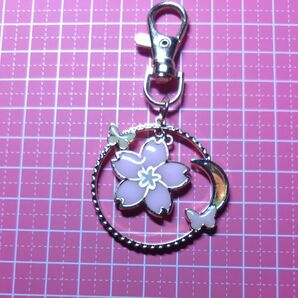 No8 桜キーホルダー