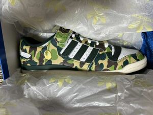 A BATHING APE × adidas Forum 84 Low 30th Anniversary Green Camoア ベイシング エイプ × アディダス フォーラム84 ロー 30th 