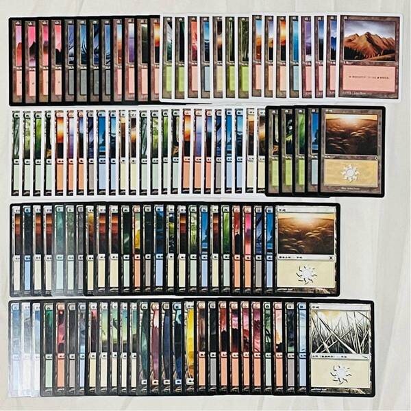 MTG John Avon 製品版 日本語ノーマル 基本土地 基本地形 まとめて コンプリート コレクション用 希少