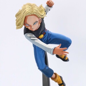 ドラゴンボール 人造人間18号 フィギュア リペイント　G×materia THE Android 18　フル　二次元　2次元塗装　アニメ塗り　2D DRAGONBALL