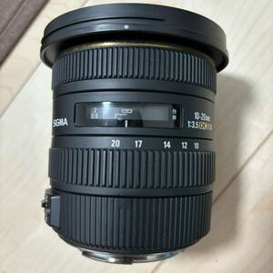 【動作未確認・美品】シグマ　SIGMA レンズ EX 10-20mm 1:3.5 dc hsm