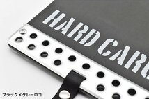 マッドフラップ 泥除け 軽トラック用 アルミプレート＆ベルト付きハードカーゴ HARD CARGO 10260##_画像6