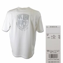 2024春夏新作【カステルバジャック】メンズ 半袖Tシャツ M(46) 白 7214272119-01 CASTELBAJAC カジュアル 上質素材 おしゃれ @_画像3