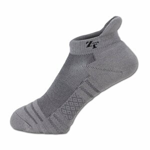 [ Zero Fit ] men's short socks socks gray ZEROFIT GY Eon Sports Golf fine quality material 
