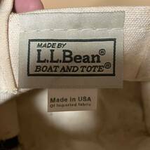 90s L.L.Bean USA製 vintage BOAT&TOTE bagUSA製 ビンテージ ミニトートバッグ エルエルビーン _画像4