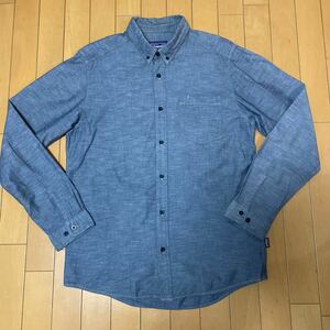 【送料無料】patagonia パタゴニア　Men's L/S Bluffside Shirt ボタンダウンシャツ　Mサイズ