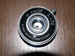  Leica LEICA M mount lens LOMO LC*AromoMINITAR-1 ARTLENS 2.8|32M
