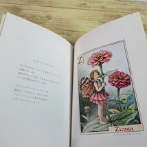 画集[シシリー・メアリー・バーカー アルファベットの妖精 英文原詩付き(1988年12月第4刷)] 偕成社 フラワー・フェアリーズ 妖精画【送料18_画像9