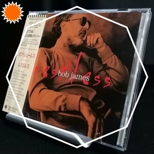 【Smooth Jazz★最高傑作と評された名盤！】◆Bob James（ボブ・ジェームス）「Restless」(1994) ◆帯付き国内盤