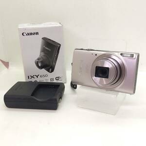 美品 Canon IXY 650 PC2274 コンパクトデジタルカメラ シルバー バッテリー 充電器 純正ストラップ SD16GB キャノン 動作確認済み/動画有