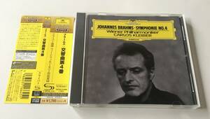 CD24428●Johannes Brahms, Wiener Philharmoniker, Carlos Kleiber Symphonie No. 4 / クライバー/ブラームス 交響曲第4番 / UCCG-51009 
