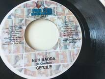 2445F●Cecile - Nuh Badda / Bugle Can't Tric Wi / Dancehall 2006年 Jamaica / EP 7inch EP アナログ盤_画像2