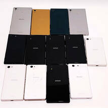 【SIMフリー：13台セット】Xperia Z5 Premium Compact スマートフォン SO-02H SO-02J SO-01H SO-04G SO-03H Android 検：iPhone 本体_画像2
