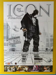 B2 размер постер Def Jam * Icon. реклама для..