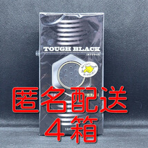 【匿名配送】【送料無料】 コンドーム タフブラック TOUGH BLACK 厚め 厚型 12個入×4箱 スキン 避妊具 ゴム_画像1