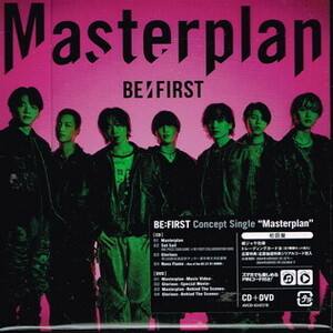 ＢＥ：ＦＩＲＳＴ Masterplan(SG+DVD(スマプラ対応))(MV盤)タワレコ特典