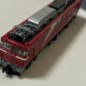 TOMIX 7174 JR EF81形 電気機関車 北斗星色（加工品）の画像5