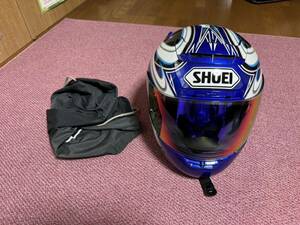 SHOEI ヘルメット　X-ELEVEN X-11 XL 中古　グルー系グラフィックモデル