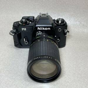 W2 1-141）Nikon FG 一眼レフ フィルムカメラ / AUTO MAKONON MC ZOOM 1:3.5-4.5 35-105mm レンズ