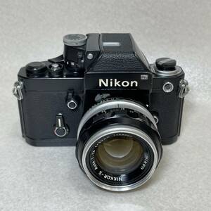 W3 1-3）Nikon F2 一眼レフ フィルムカメラ レンズ NIKKOR-S Auto 1:1.4 f=50mm 