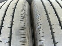 2021年 BRIDGESTONE 175/75R15 103/101N LT R202 サマトラックタイヤ6本セット、8.29mm〜9.70mm_画像4