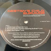 Destiny's Child/Survivor/Dance Mixes/レコード/中古/CLUB/DJ/R&B_画像5