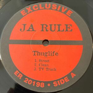 JA RULE/Thuglife/Pain/レコード/中古/DJ/CLUB/hiphop