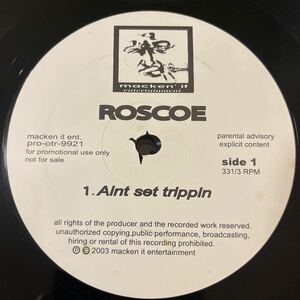 ROSCOE/Alnt set trlppln/レコード/中古/DJ/CLUB/hiphop