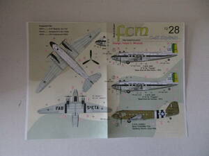 FUM decal 1/72 C-47s kite rain new goods unused 