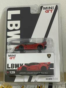 MINI GT ミニGT MINIGT 1/64 LBWK liberty walk リバーティーウォークTSMモデル1/64 LBワークス ランボルギーニ ウラカン GT 129 LBWK 