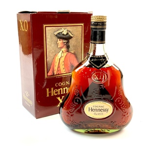 ヘネシー Hennessy XO 金キャップ グリーンボトル 700ml ブランデー コニャック 【古酒】