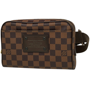 ルイ・ヴィトン Louis Vuitton バムバッグ ブルックリン ウエストバッグ ボディバッグ ダミエ ブラウン N41101 レディース 【中古】