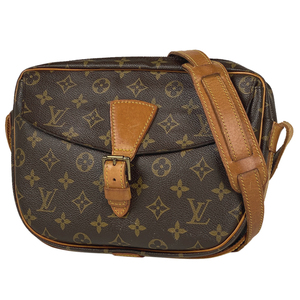 【ジャンク品】ルイ・ヴィトン Louis Vuitton ジュヌフィーユ MM 斜め掛け ショルダーバッグ モノグラム ブラウン M51226 レディース 中古