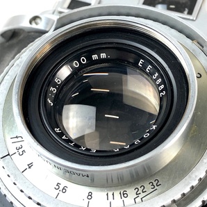 コダック Kodak MEDALIST I EKTAR 100mm F3.5 メダリスト エクター ［ジャンク品］ 中判カメラ 【中古】の画像7