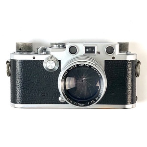 ライカ LEICA IIIf + Summarit 5cm F1.5 ズマリット Lマウント L39 フィルム レンジファインダーカメラ 【中古】