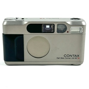 コンタックス CONTAX T2 チタンシルバー ［ジャンク品］ フィルム コンパクトカメラ 【中古】