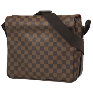 ルイ・ヴィトン Louis Vuitton ナヴィグリオ 斜め掛け ショルダーバッグ ダミエ ブラウン N45255 レディース 【中古】