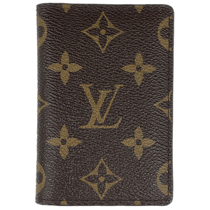 ルイ・ヴィトン Louis Vuitton オーガナイザードゥポッシュ カードケース モノグラム ブラウン M60502 レディース 【中古】