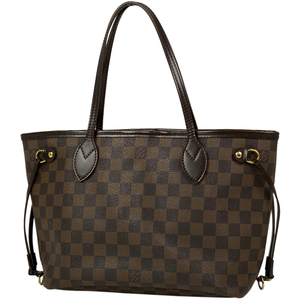 ルイ・ヴィトン Louis Vuitton ネヴァーフル PM ハンドバッグ ショッピング トートバッグ ダミエ ブラウン N51109 レディース 【中古】